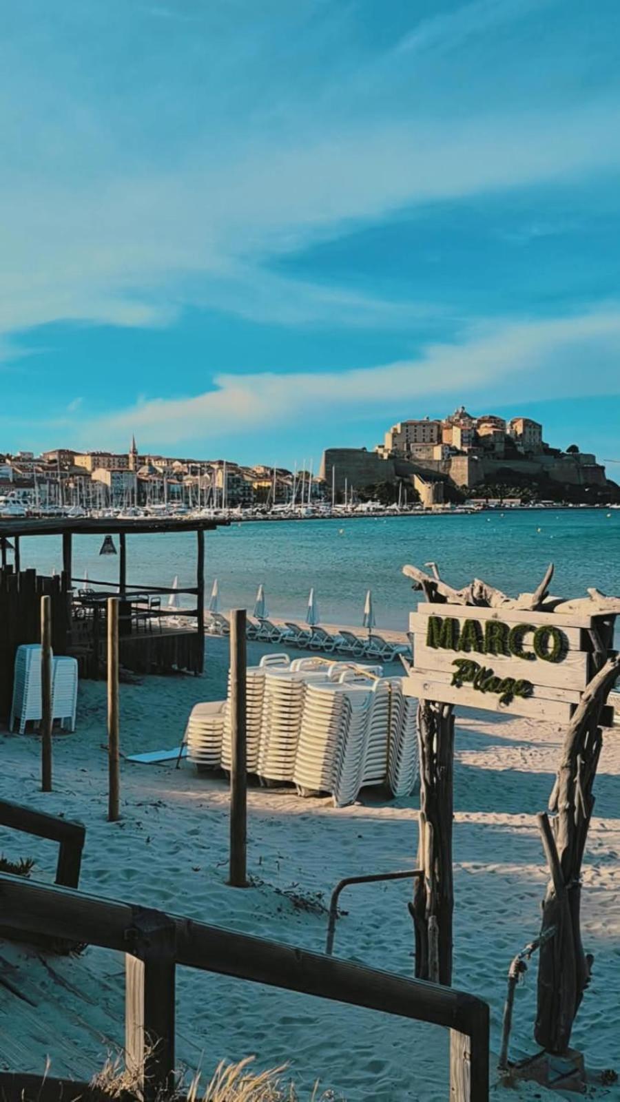 Studio proche de la mer Calvi  Esterno foto